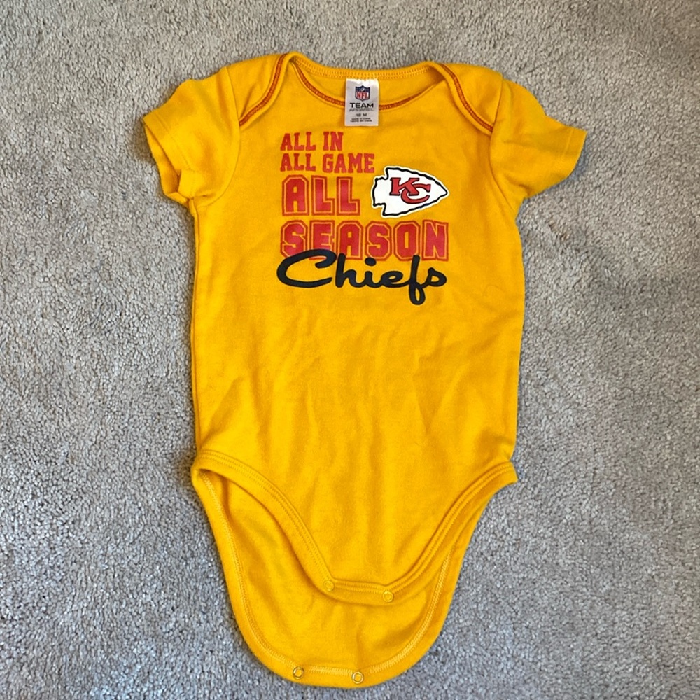 NFL Kansas City Chiefs Baby Onesie